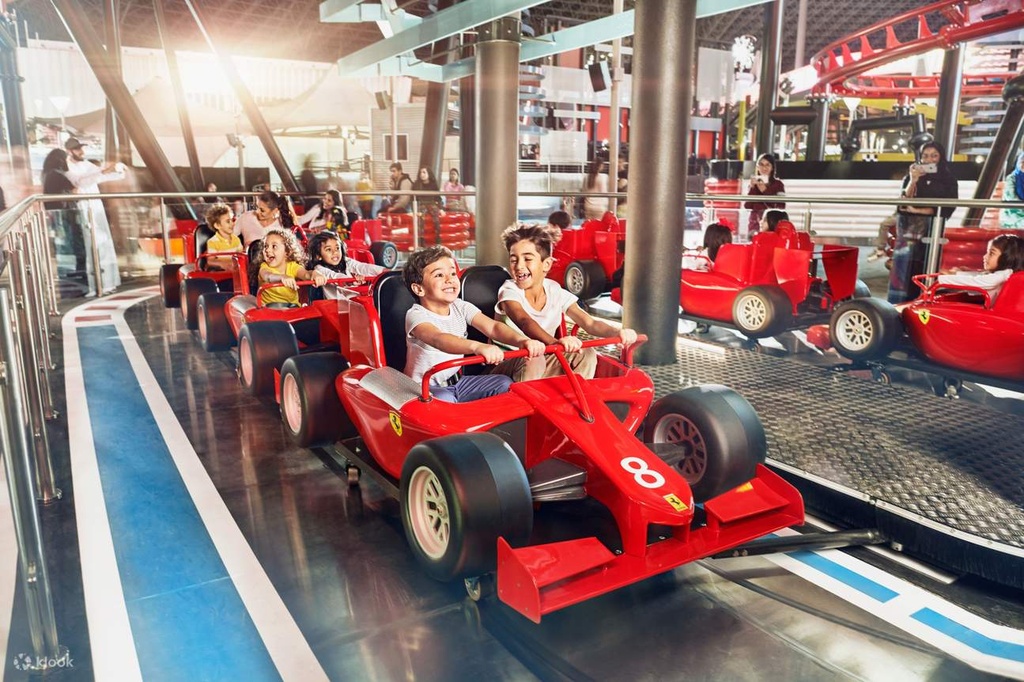 Ferrari World Abu Dhabi + IMG Worlds of Adventure Tickets 