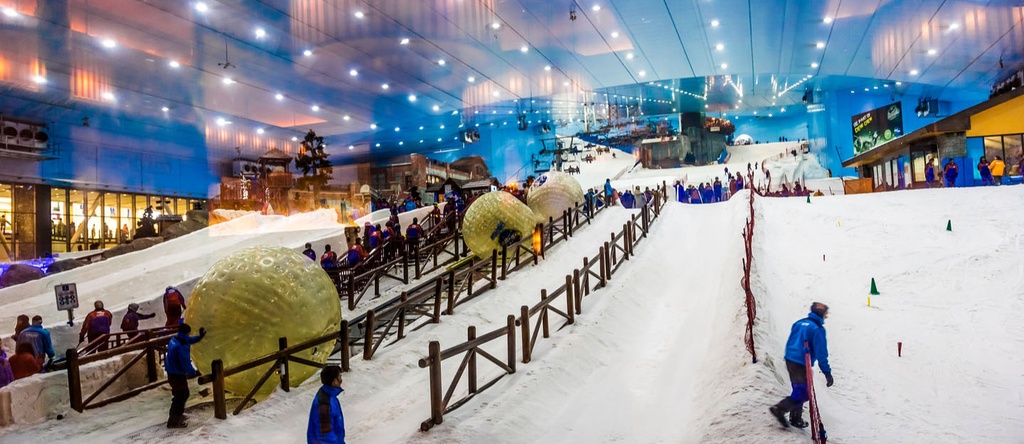 Ski Dubai Snow Fun Pass + Dubai Aquarium & Underwater Zoo Tickets 
