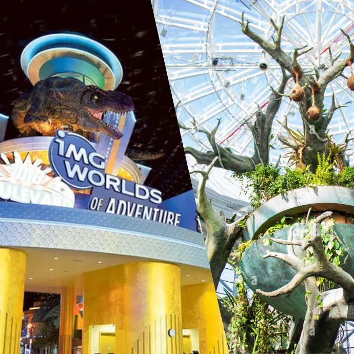 IMG World of Adventure + Free the Green planet Ticket