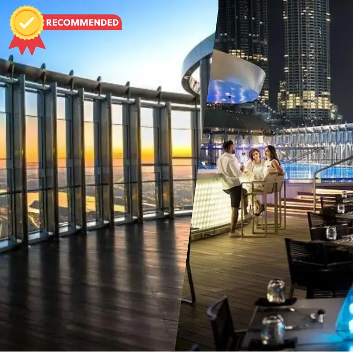 Burj Khalifa Ticket with The Roof Top Meal