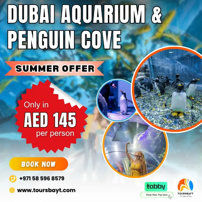 Dubai Aquarium and Underwater Zoo Tickets
