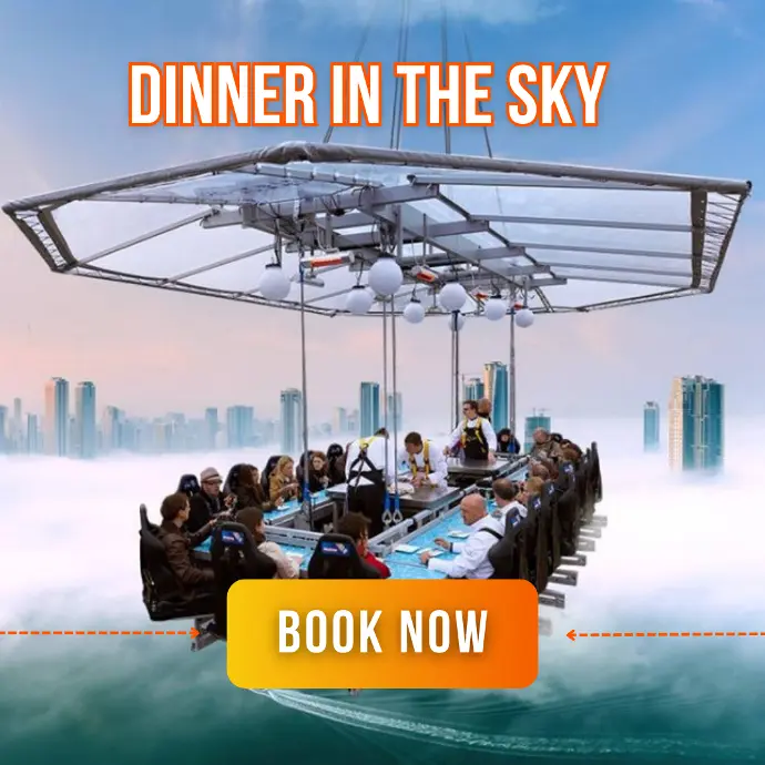 Dinner in the Sky-Lunch